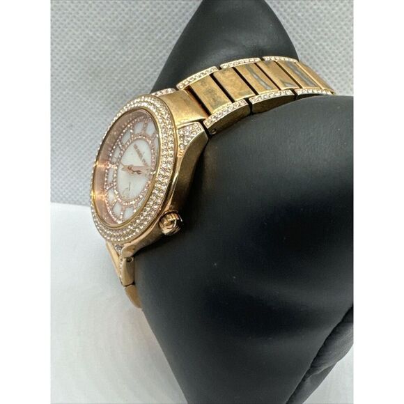 Michael Kors Mini Kerry MK3443 Women's Rose Gold Analog Dial Quartz Watch JNA266 - Picture 2 of 11